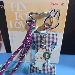 Pin for Love Letter I Keychain Pendant